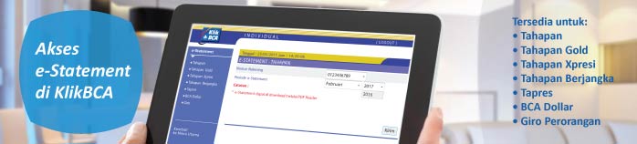 Internet Banking - KlikBCA